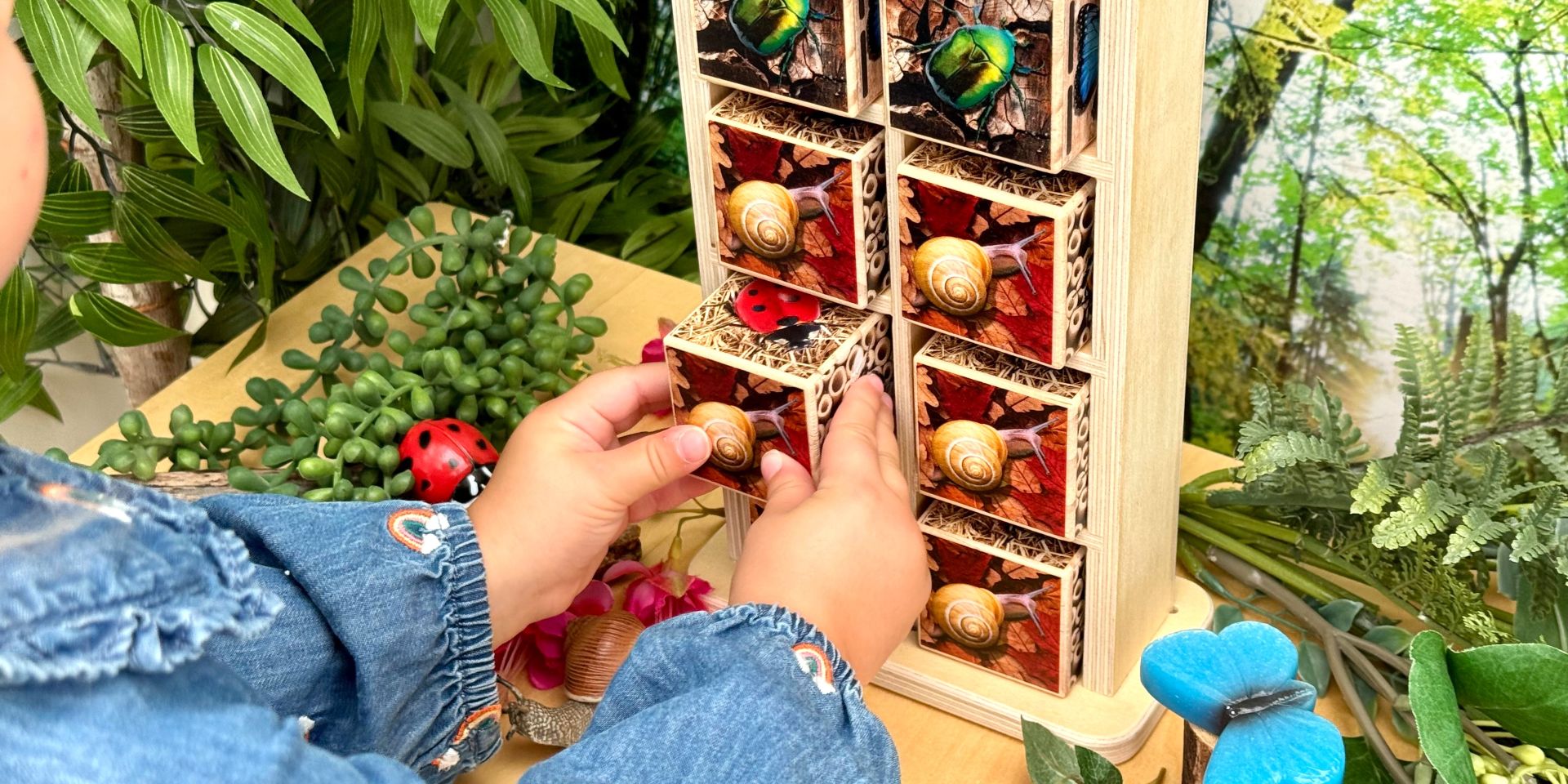 Insectenhotel - grote blokken