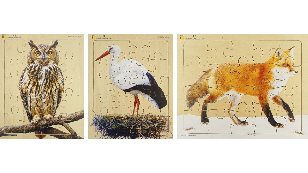 Houten puzzels