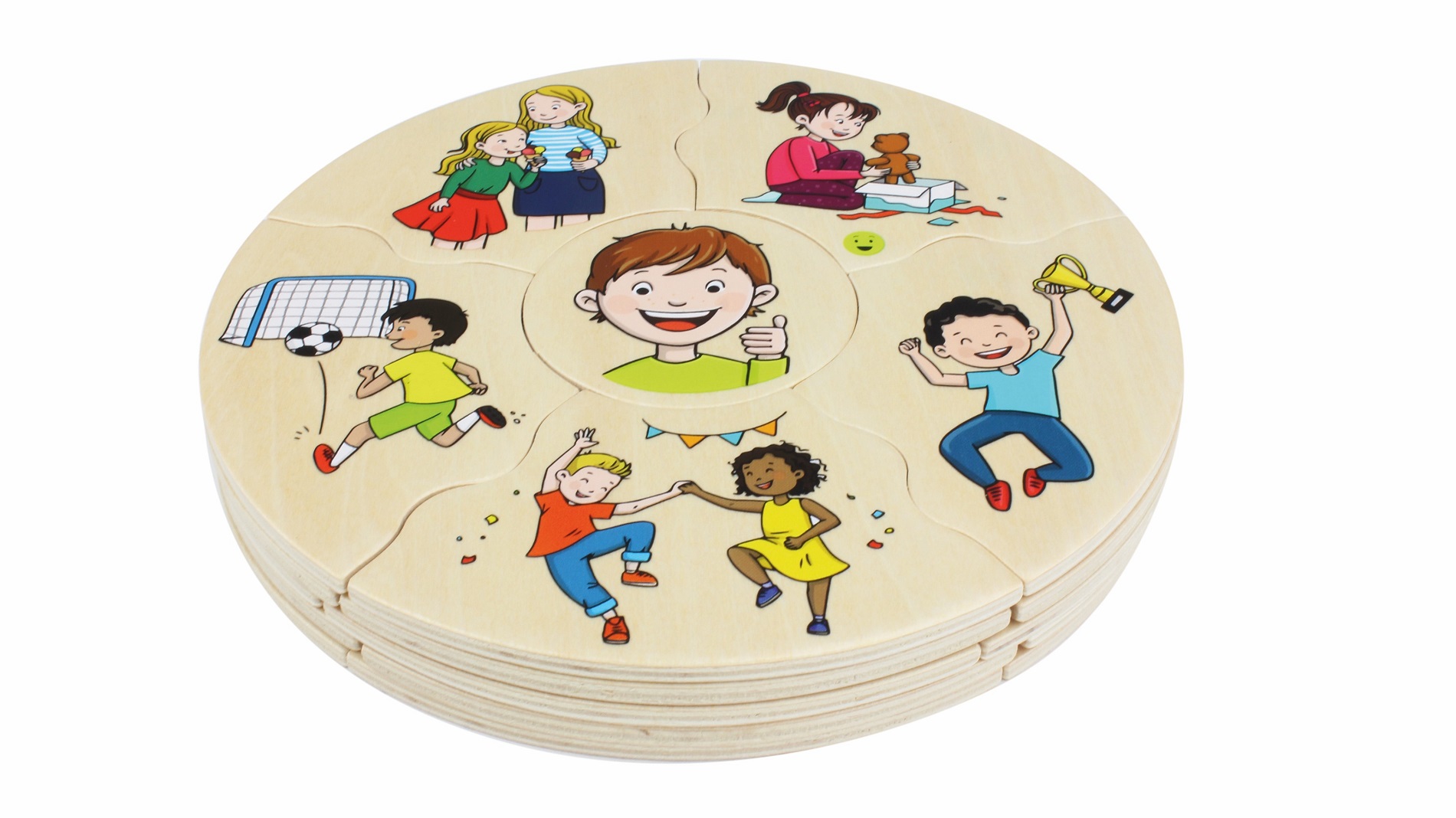 Humanico puzzels - Emoties